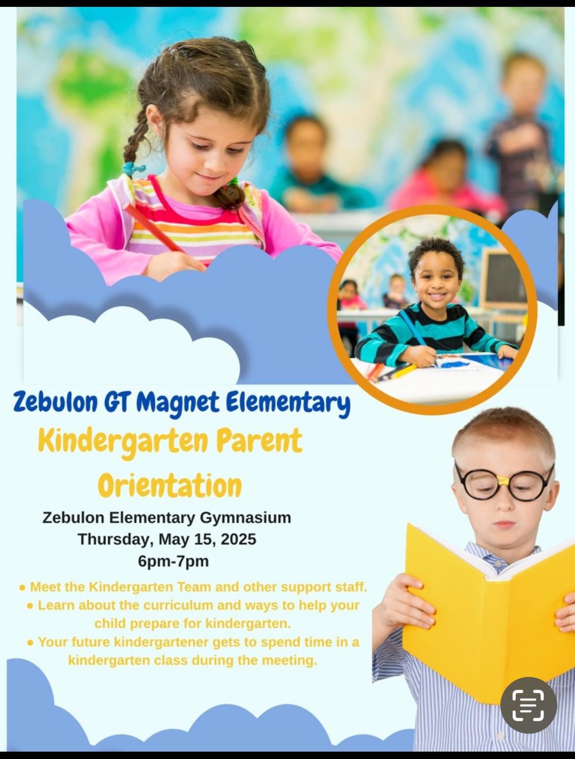 Rising K Orientation Night Flyer